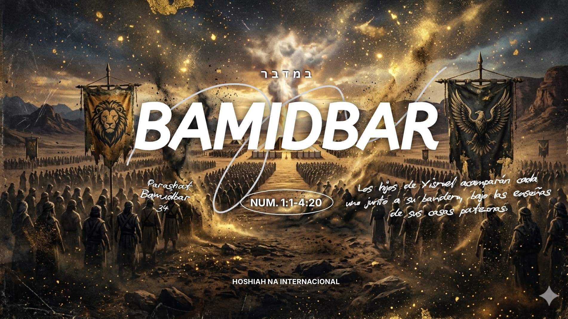 PARASHÁT BAMIDBAR 34